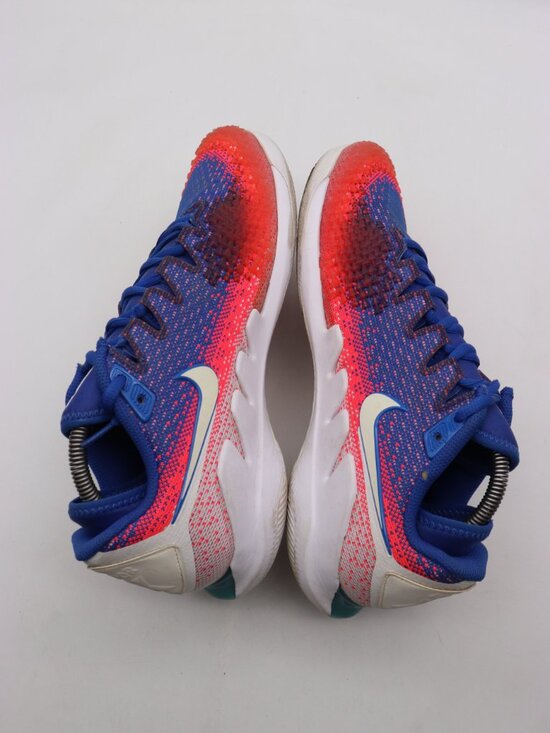 Nike Air Zoom Vapor X Knit Tennis Men\'s 9.5 Blue Crimson Sneakers AR0496-103
